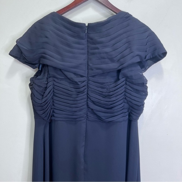 Laura Plus Navy Blue Shift Dress Size 18 Formal - Picture 9 of 13